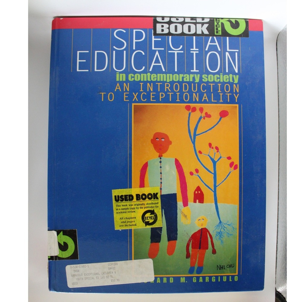 Special Education in Contemporary Society Richard Gargiulo TextbookCD 0534574831